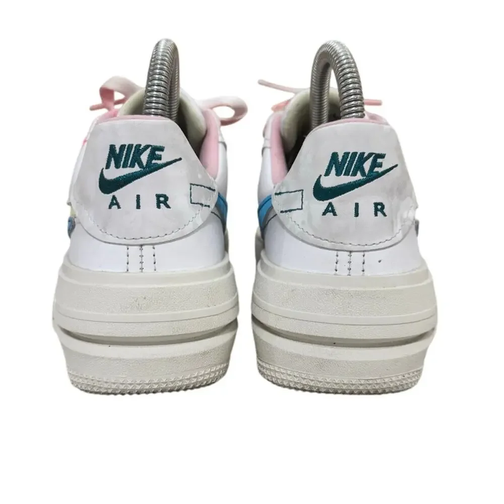 Nike Air Force 1‎ Shadow Pastel Multi-Color Sneakers Size 6.5 Pink Blue Yellow